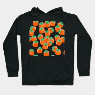 Candy Corn Pumpkins Tile (Purple) Hoodie